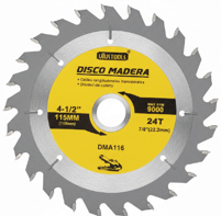 DMA116 – DISCO MADERA 115x24D